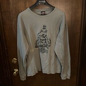 Harley Davidson long sleeve thermal shirt size xl in good condition